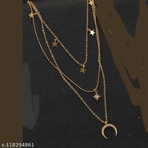 Stars and moon neck piece ✨🌙